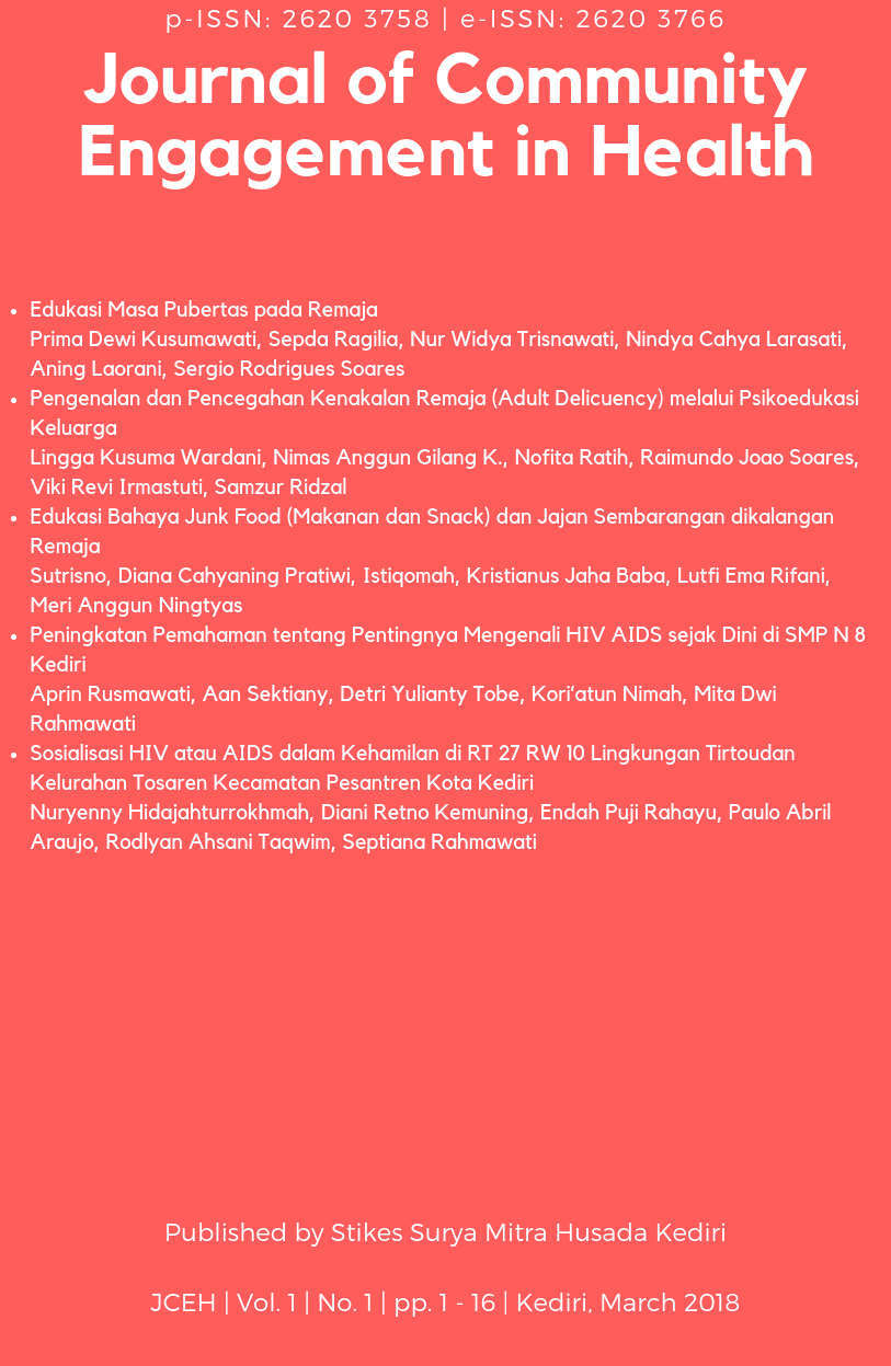 					View Vol. 1 No. 1 (2018): Maret
				